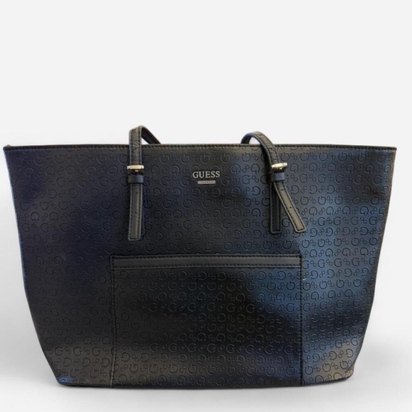 Guess Handbags - GUESS Large Black Tote Bad